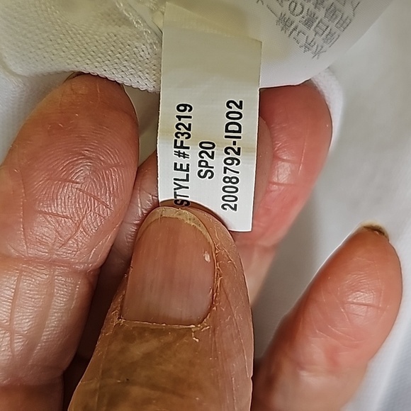 Madewell white women's button-down shirt tie bottom. cotton. Size XXL - Picture 9 of 11